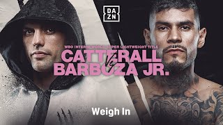 JACK CATTERALL VS ARNOLD BARBOZA JR WEIGH IN LIVESTREAM [upl. by Kingdon54]