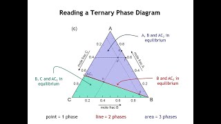 Lecture 21 Ternary Phase Diagrams [upl. by Constantina858]