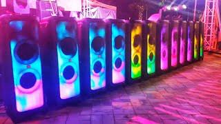 12x JBL PARTYBOX 1000  AWESOME LIVE EVENT [upl. by Teilo]