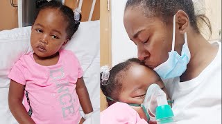 Diana Bahati Cries  How Baby Heaven Got admitted at the Gertrudes Hospital [upl. by Rhody]