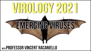 Virology Lectures 2021 22  Emerging Viruses [upl. by Carlynn]