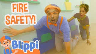 Blippi and Meekah Learn About Fire Safety at NYC Fire Station  Blippi and Meekah Full Episodes [upl. by Lizabeth304]