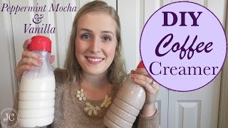 HOMEMADE COFFEE CREAMER  Jordan Cornwell [upl. by Minne]