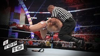 Guest Referees Wreck Superstars WWE Top 10 [upl. by Dorine]