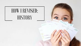 HOW I REVISED GCSE HISTORY  A student [upl. by Elleral958]