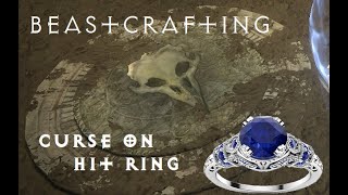 POE 30 Second Guide to Crafting a Curse on Hit Ring Using Beastcrafting 🟦difficult [upl. by Hobbie]