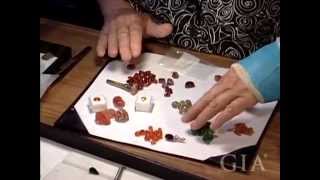 Cutting Garnet With Meg Berry by GIA [upl. by Romilda668]