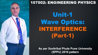 Engineering Physics  Unit 1  Interference Part 1 [upl. by Cazzie]