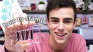 How To Stamp  Stamping Tips And Tricks [upl. by Serdna]