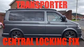 VW T5 CENTRAL LOCKING PROBLEM  DONT CHANGE THE CONTROL UNIT [upl. by Eelitan890]