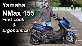 2020 Yamaha NMax 155  Overview and Ergonomics [upl. by Donoho905]