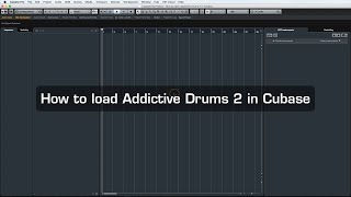 How to load Addictive Drums 2 in Cubase [upl. by Larry]