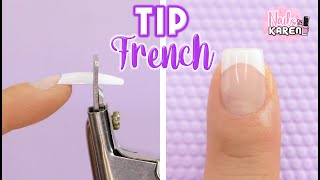 TIP FRENCH  UÑAS ACRILICAS para PRINCIPIANTES [upl. by Attevaj]