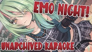 【UNARCHIVED KARAOKE】 EMO NOSTALGIA NIGHT 🥀by Ceres Fauna 20220307 [upl. by Vaenfila568]