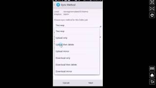 Dropsync Dropbox Sync Program for Android How To [upl. by Zared773]