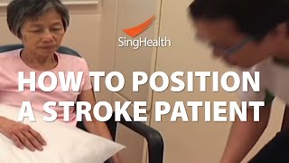 How To Position A Stroke Patient [upl. by Sampson]