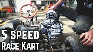 Were Building a 5 Speed Racing Kart 16HP [upl. by Tersina]