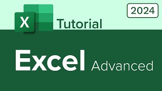 Excel Advanced Tutorial [upl. by Ruthie]