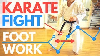 HOW TO CONTROL A FIGHT  Karate Footwork — Jesse Enkamp [upl. by Spike]