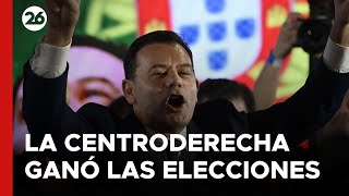 PORTUGAL  La centroderecha ganó las elecciones [upl. by Haimarej]