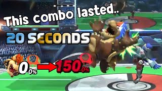 Sickest Combos in Smash Ultimate [upl. by Etz35]