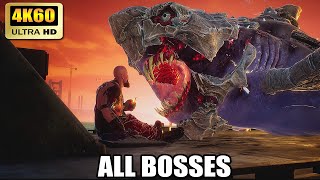 Maneater  All Bosses With Cutscenes UHD 4K 60FPS PC [upl. by Atibat918]