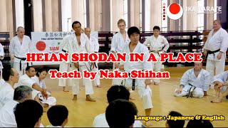 Heian Shodan in a Place Teach by Naka Shihan  2016 Plus Bonus [upl. by Ettenyar787]