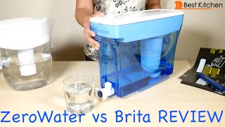 ZeroWater 23Cup Water Dispenser and Filtration System Review [upl. by Yllek236]