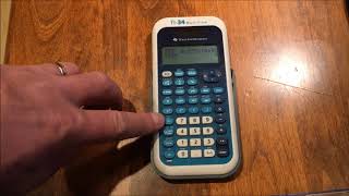 Calculator Tutorial  Intro to the TI34 Multiview [upl. by Duncan]