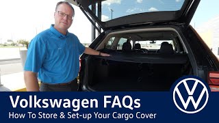 VW FAQ  How To Store amp SetUp Your Cargo Cover [upl. by Hearn]