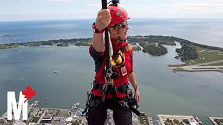 What it feels like to walk on top of the CN Tower [upl. by Gilberto]