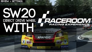 RaceRoom Racing Experience  With a Direct Drive Wheel  Review amp OSW Settings [upl. by Mieka302]