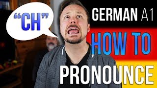 How To Pronounce The German CH  A Get Germanized A1C2 German Lesson [upl. by Ahsekan]