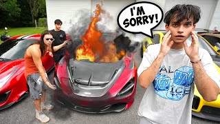 Switching Supercars For A Day BAD IDEA [upl. by Marijane]