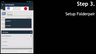 Tutorial FolderSync [upl. by Shoemaker]