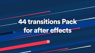 44 Cool Transitions Pack  Motion graphics [upl. by Kirkwood524]