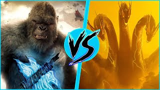 King Kong VS King Ghidorah  BATTLE ARENA  Godzilla vs Kong  DanCo VS [upl. by Dnalel]