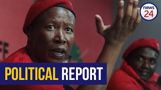 WATCH LIVE  Julius Malema briefs media on EFF political report [upl. by Jallier]