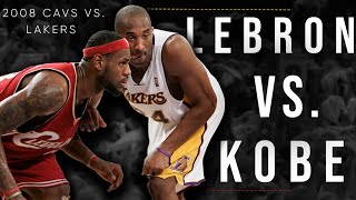 LeBron James vs Kobe Bryant Epic 2008 duel  NBA on ESPN [upl. by Wenona]