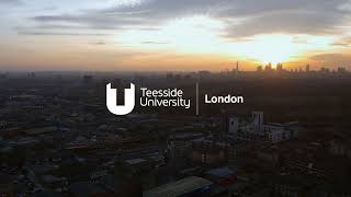 Teesside University London [upl. by Yrdnal]