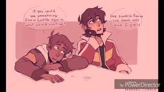 KLANCE comic eng DUB  sunrise🌅 [upl. by Alguire]