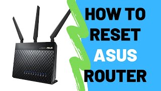 How To Reset ASUS Router To Factory Default Settings [upl. by Ahseret]