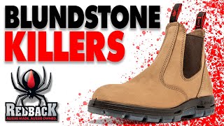 REDBACK  Most comfy boots EVER  CUT IN HALF  Blundstone Killers [upl. by Erroll190]