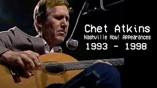 Chet Atkins  Nashville Now Appearances 19831988 [upl. by Itsym]