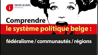 Comprendre le système politique belge  fédéralisme communautés régions [upl. by Allegna92]