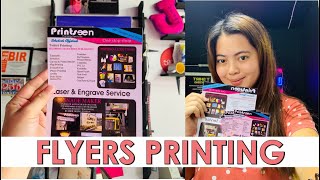 HOW TO PRINT FLYERS ON PRINTER [upl. by Dane]