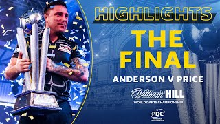 PRICE RULES THE WORLD  Final Highlights  202021 William Hill World Darts Championship [upl. by Goodman]