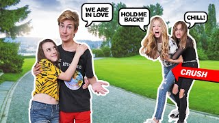 Telling My CRUSHs Best Friend I Love Her PRANK CAUGHT CHEATING 😘😱 Sawyer Sharbino [upl. by Cayser]