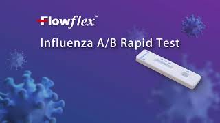 Flowflex Influenza AampB Rapid Test [upl. by Yanahc]