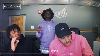 KENNY BEATS amp SMINO  MONTE BOOKER FREESTYLE  The Cave Episode 2 [upl. by Nsaj303]